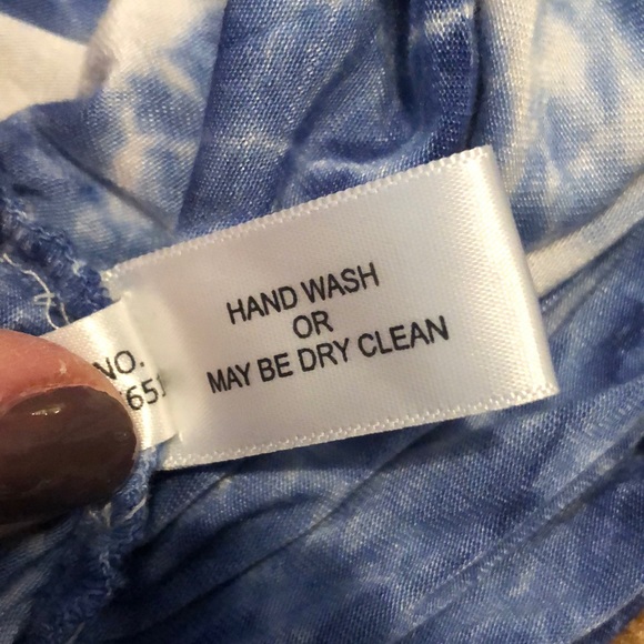 NWT Boston Proper tie dye one shoulder top, Small - Picture 14 of 14